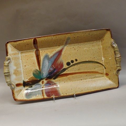 Platter, Large Rectangular Shape 20.5x11.5 at Hunter Wolff Gallery