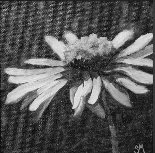 Light & Shadow #3 5x5 $150 at Hunter Wolff Gallery