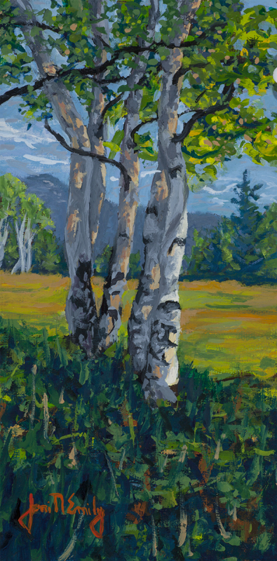 Lit and Found 8x4 $150 at Hunter Wolff Gallery