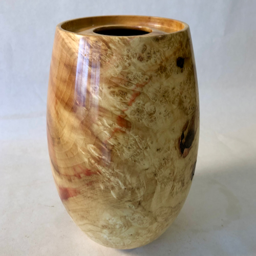 MH011 Vase, Box Elder, Contemporary $350 at Hunter Wolff Gallery
