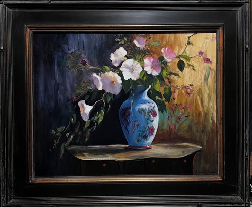 Click to view detail for Rose Of Sharon 16x20 $1000