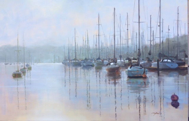 Marina Magic 20x30 $2200 at Hunter Wolff Gallery