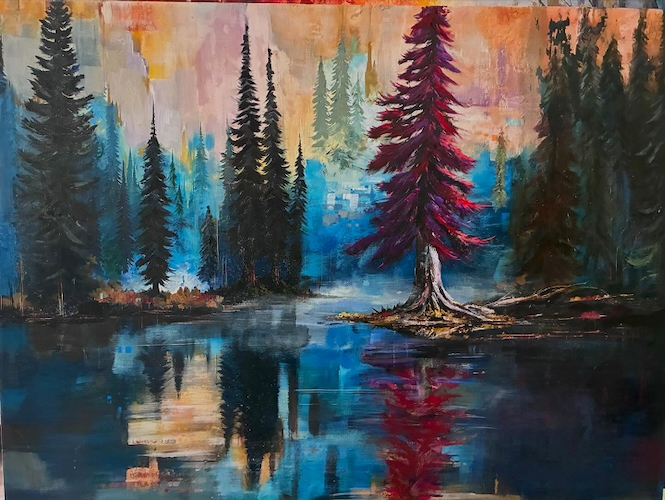 Click to view detail for Minnesota 36x48 $3600