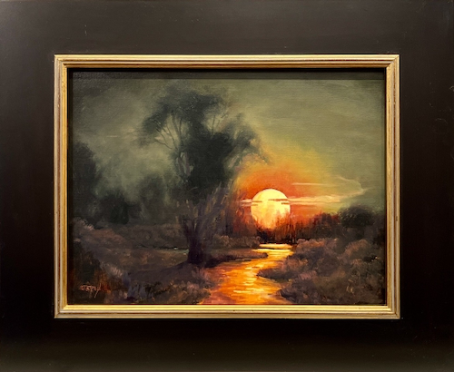 Click to view detail for Moon Shadows 12x16 $800