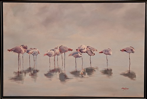Naptime for Pinks 20x30 $2200 at Hunter Wolff Gallery