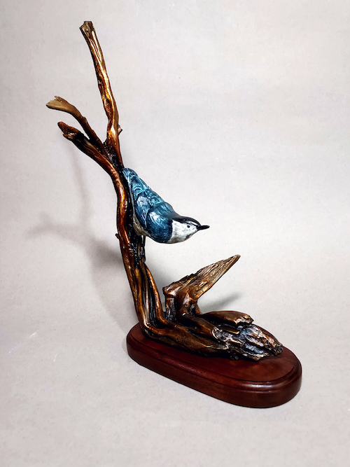 Click to view detail for FL143 Nuthatch 14x9x7 $1750