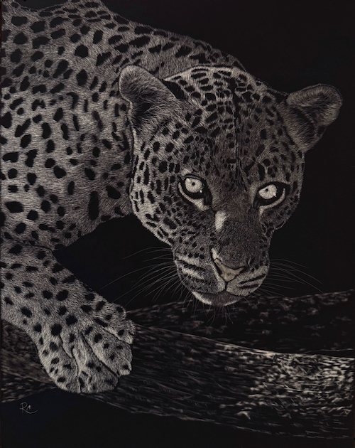 On The Hunt 14x11 $500 at Hunter Wolff Gallery