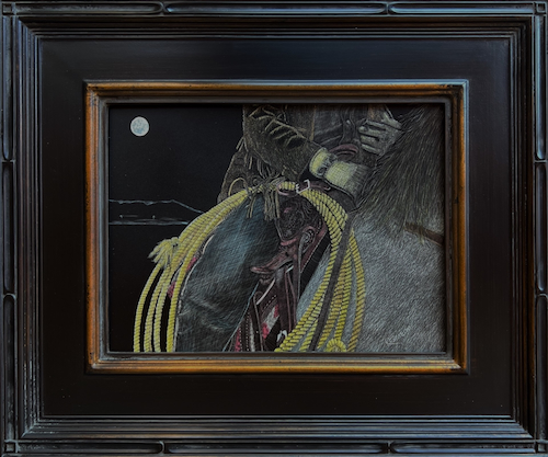 Click to view detail for On The Watch 9x12 $420