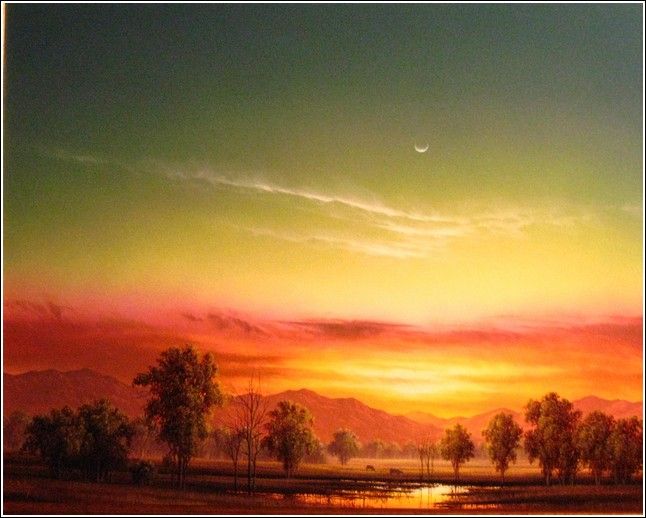 Peace of Evening 16x20 at Hunter Wolff Gallery