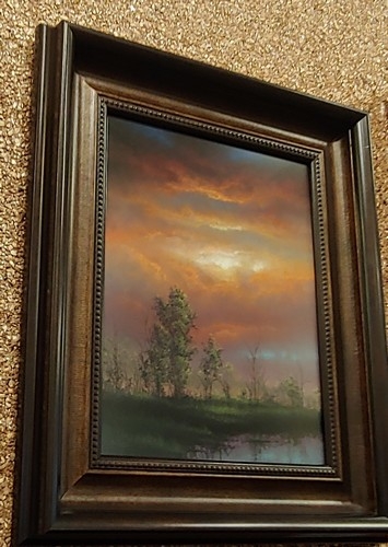 Peace of Evening 14x11 $1250 at Hunter Wolff Gallery