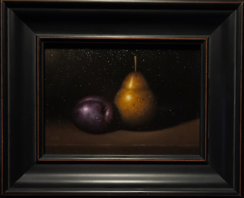 Pear & Plum 5x7 $550 at Hunter Wolff Gallery