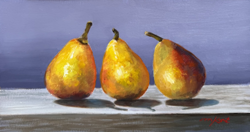 Good Pearing 6x11 $425 at Hunter Wolff Gallery