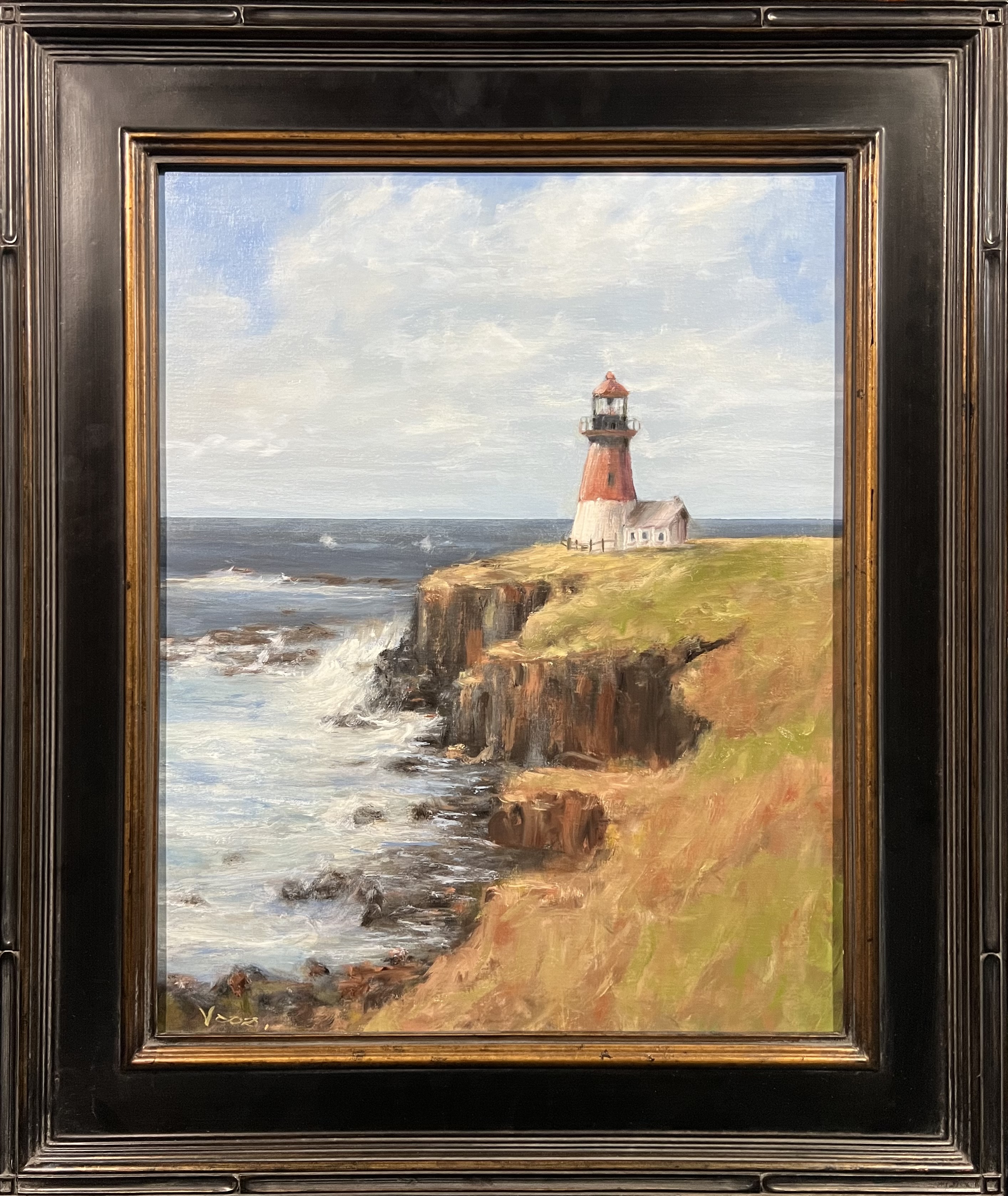 Point Prim Lighthouse, Prince Edward Island 20x16 $1000 at Hunter Wolff Gallery