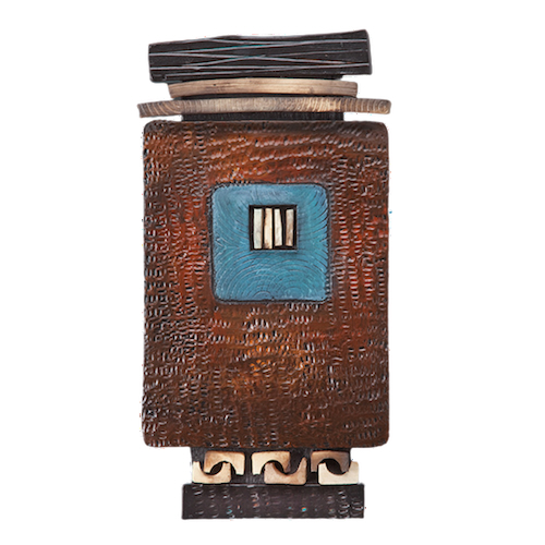 Click to view detail for RC-010 Ceramic Wall Sculpture $170