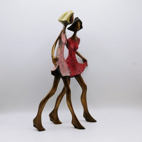 RP-017 Happy Dance 14/25 $2900 at Hunter Wolff Gallery