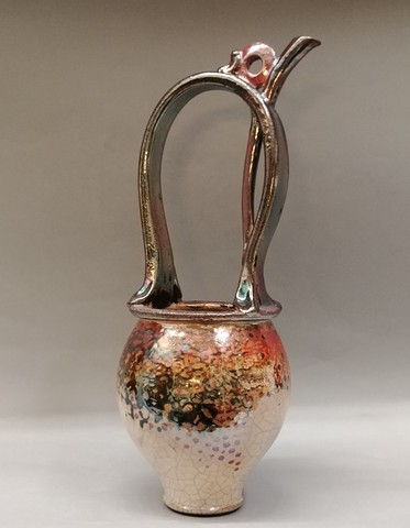 Click to view detail for Raku Basket 17T