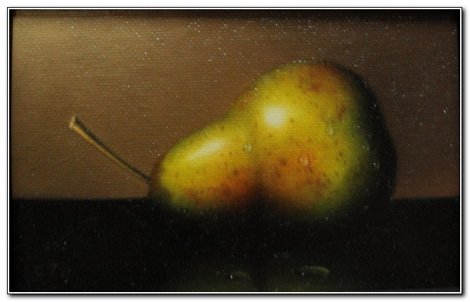 Reclining Pear at Hunter Wolff Gallery
