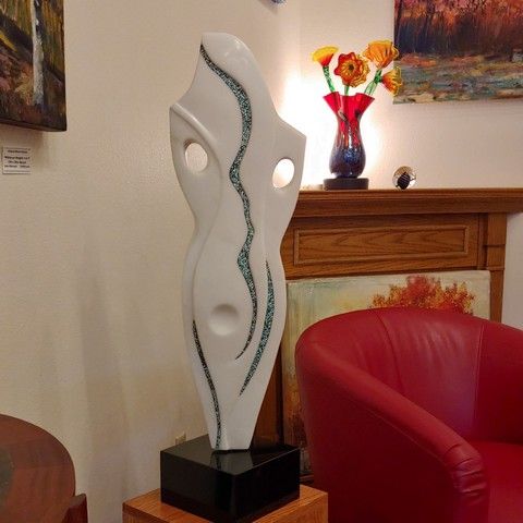 MB-S007 Sculpture Spirit of the Waters $13500 at Hunter Wolff Gallery