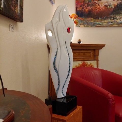 MB-S007 Sculpture Spirit of the Waters $13500 at Hunter Wolff Gallery