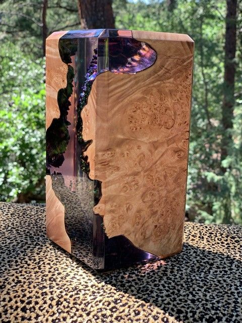 SH117 Amethyst Tower 8x4x4 at Hunter Wolff Gallery