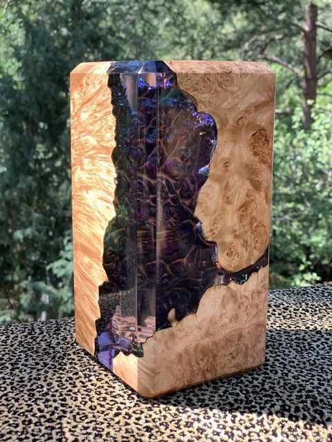 SH117 Amethyst Tower 8x4x4 at Hunter Wolff Gallery