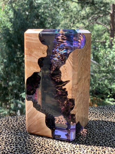 SH117 Amethyst Tower 8x4x4 at Hunter Wolff Gallery