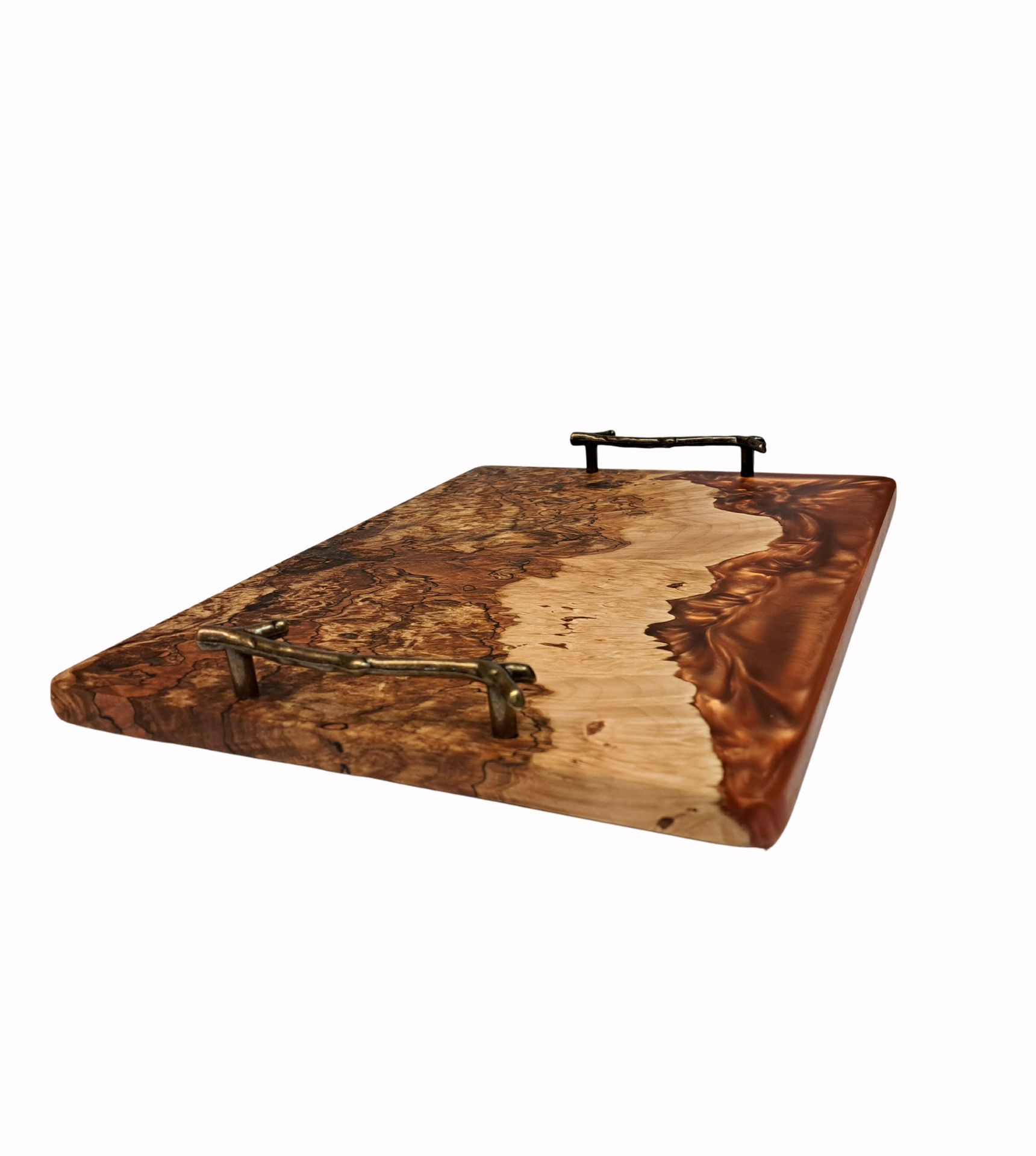 SHHWG Charcuterie Board Copper/Maple $200 at Hunter Wolff Gallery