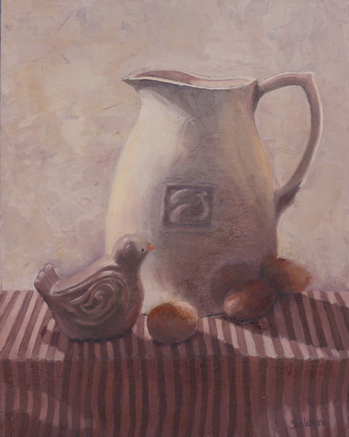 Soft Light, Morning Start 14x11 $565 at Hunter Wolff Gallery