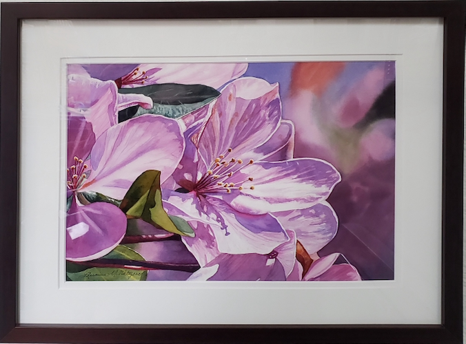 Click to view detail for Spring Blossoms 10 x 14 $980