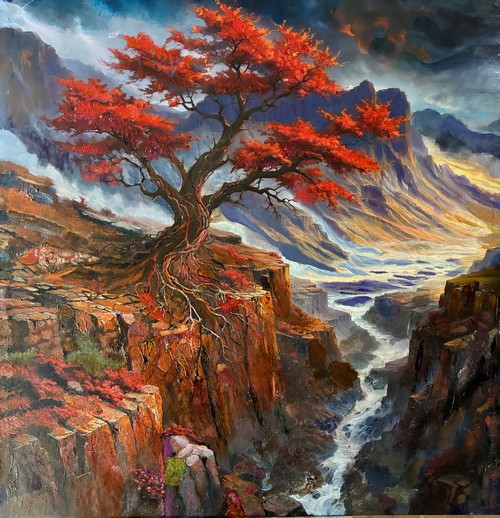 Click to view detail for Stoic 40x38 $3200