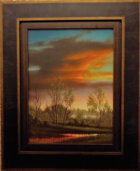 Sunset Glow 16x12 at Hunter Wolff Gallery