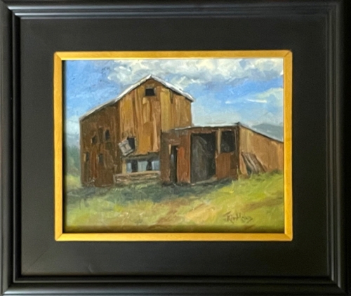 The Tall Barn 8x10 $400 at Hunter Wolff Gallery