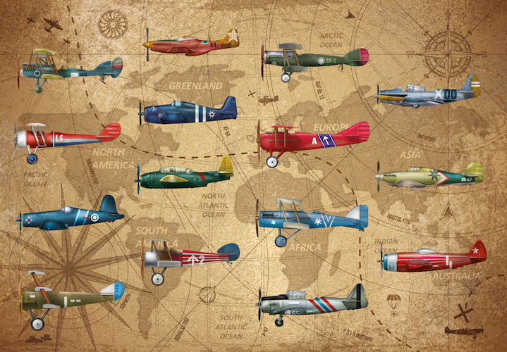 Click to view detail for MP-021 The Aviator's Archive 250 pcs $78