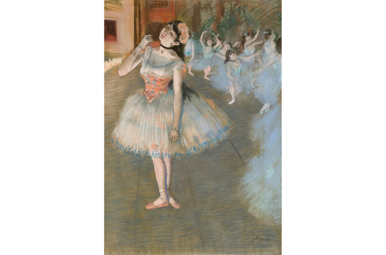Click to view detail for The Star by Edgar Degas 250 pcs $78