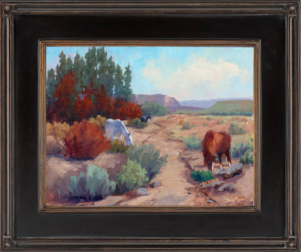 Click to view detail for The Locals in Torrey 9x12 $435