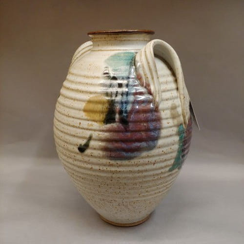 Vase with Handles, 15x10 at Hunter Wolff Gallery