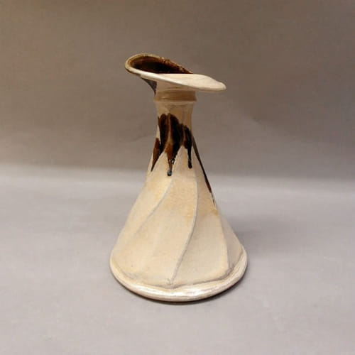 Vase, Stylized Brown 8