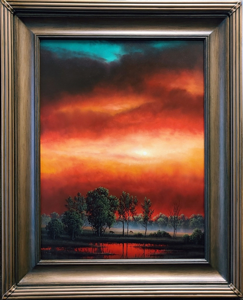 Vast Sky 24x18 $2300 at Hunter Wolff Gallery