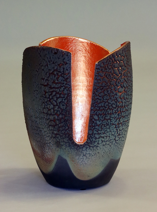 Click to view detail for WB-1480 Raku Glowpot $900