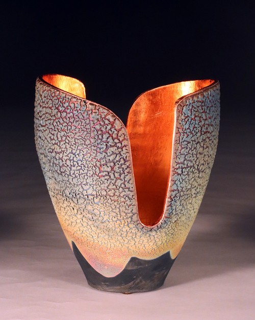 Click to view detail for WB-1531 Glowpot 8.5 x 7.5 x 6.5 $800