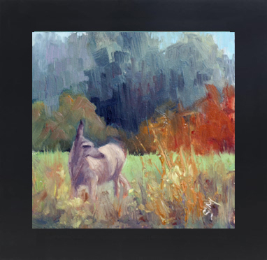Click to view detail for Walks with Violet #13 4x4 $115