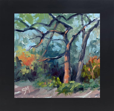 Click to view detail for Walks with Violet #14 4x4 $115