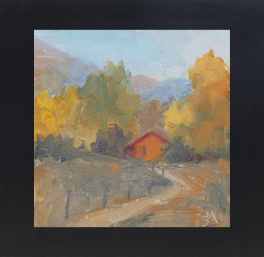 Click to view detail for Walks with Violet #15 4x4 $115