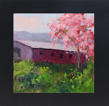 Click to view detail for Walks with Violet #17 4x4 $115