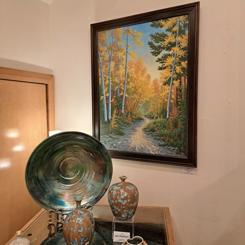 Where Will Your Path Take You? 40x30 $2800 at Hunter Wolff Gallery