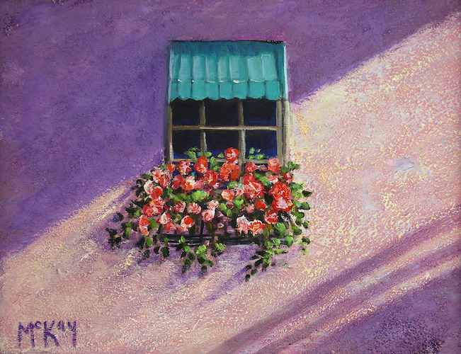 Window Box 8x10 $375 at Hunter Wolff Gallery