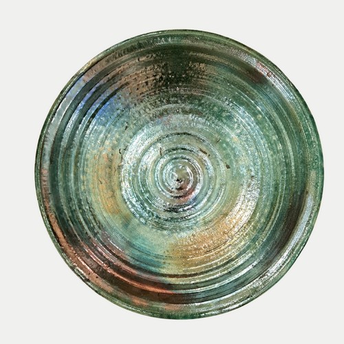 MW-365 Raku Platter 16 at Hunter Wolff Gallery