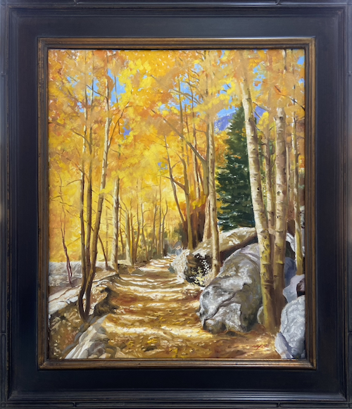 Click to view detail for Yellow Brick Road 24x20 $1600