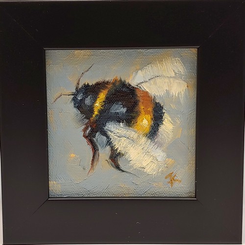 Bee Kind 4x4 $225 at Hunter Wolff Gallery