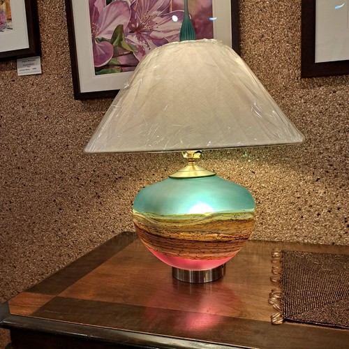 GBG-054 Lamp - Three Way Lighting $1100 at Hunter Wolff Gallery